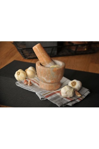 Taşev T2431 Mano Portakal Çiçeği Mermer Havan