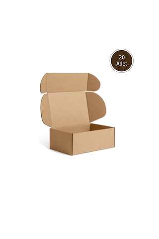 30x20x10 Cm E Dalga E-ticaret Karton Kutu 20 Adet