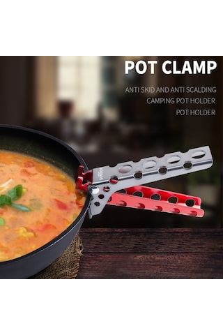 Sundick Alüminyum Tava Tutucu Kırmızı Diğer