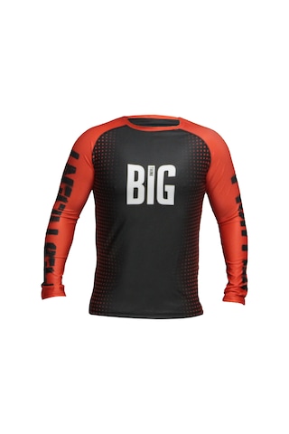 Dosmai Dijital Baskılı Uzun Kollu Long Sleeve Rashguard Rg052 Kırmızı