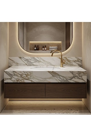 Ece Banyo - Tezgah Altı Hilton Lavabo 46 Cm Beyaz - 3095