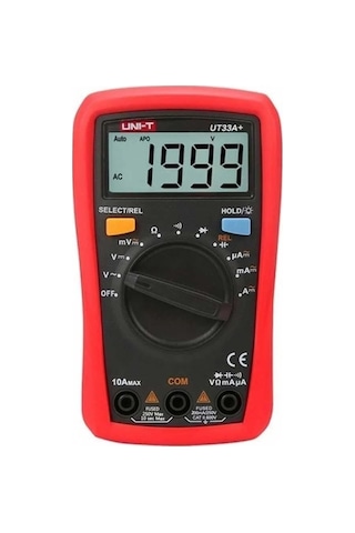 Unit Ut33a+ 600v Dijital Multimetre Ölçü Aleti