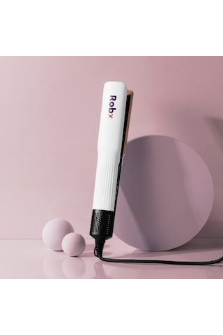 Robx Airflow Islak Ve Kuru Lcd Ekran Sıcak Ve Soğuk Hava Üfleme Airstrait Saç Düzleştirici