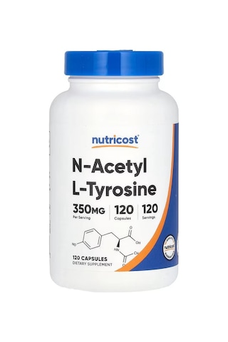 Nutricost N-acetyl L-tyrosine 350 Mg 120 Capsules