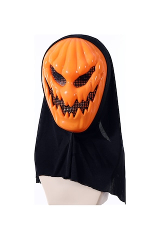 Cadılar Bayramı Balkabağı Kafa Korku Cosplay Parti Maskesi