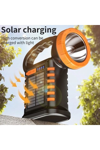 Wison Ws-4343 Çok Fonksiyonlu Powerbanklı Solar Şarjlı Kamp Lambası Standart
