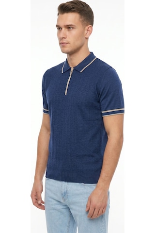 Raymons Erkek Polo Yaka Kısa Kollu Triko Tişört Regular Kalıp Bgl-st05557 Lacivert