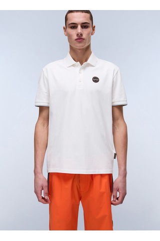 Napapijri Napapıjrı Beyaz E-badge Sum Erkek T-shirt Np0a4ıda2061