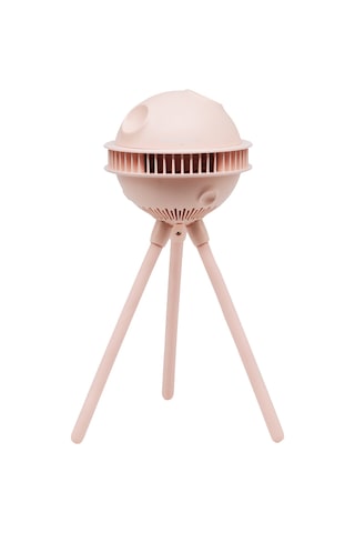 Padalink Bebe Arabası Fanı, Bladesiz Tasarım, 4 Hız Ayarı, Telefon Tutucu, Şarj Edilebilir, Pembe Renkli Ahtapot Desenli F55