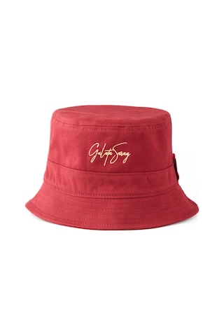 Gsstore Galatasaray Bucket Şapka U251545 Bordo