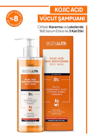 Bodylita Kojik Asit Vücut Şampuanı 150 ML