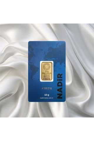 Leva Gold 10 Gr 24 Ayar Nadir Gram Altın