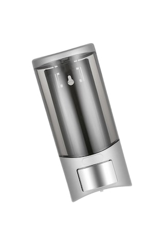 Chuangdıan Cd-1023 500ml Duvara Monte Tek Şişe Manuel Sabunluk Şampuan Kutusu,gümüş Diğer