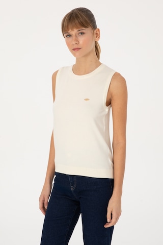 U.s. Polo Assn. Kadın Kazak /triko 50314625-vr256 İnci