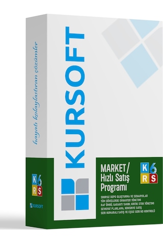 Kursoft V6 Yapı Market Satış Programı
