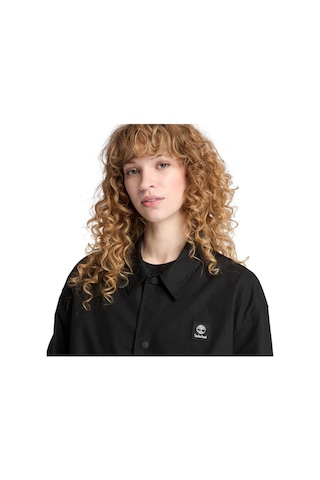 Timberland Woven Badge Ripstop Coach Jacket Black Tb0a6fa90011-4941 Siyah