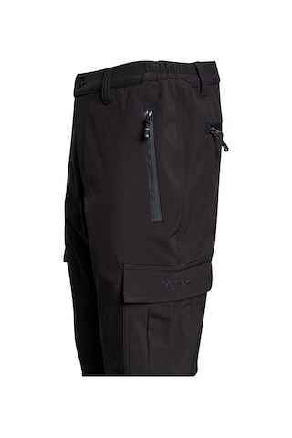 2as Barunas Erkek İnce Softshell Kargo Pantolon Siyah