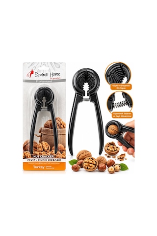 Sevimli Home 099 Büyük Döküm Metal Ceviz Ve Fındık Kıracağı Diğer