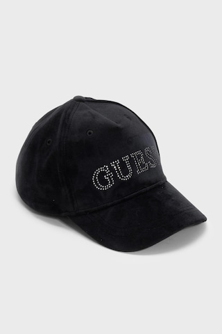 Guess Taşlı Logolu Şapka Aw5640pol01 Kadın Şapka Aw5640 Pol01 Bla Siyah
