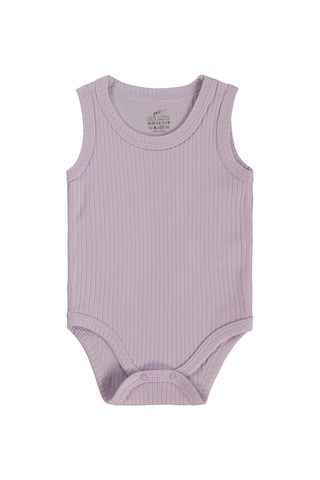 Minidamla Baby Minidamla Askılı Basic 3'lü Set 1-18 Ay Çıtçıtlı Badi - Pembe