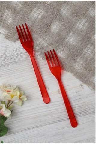 Kilena Tek Kullanımlık Plastik Çatal 151591427 100 adet