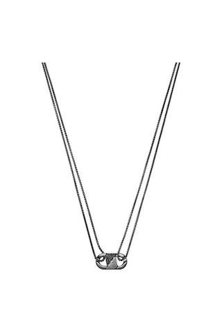 Armani Jewel Ajegs3172-001 Erkek Kolye Siyah