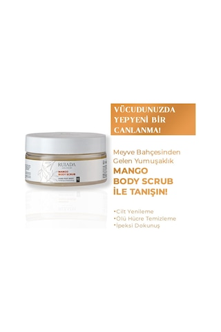 Mango Body Scrub Besleyici Arındırıcı Nemlendirici Vücut Peelingi 250 Ml. Hand-foot-body