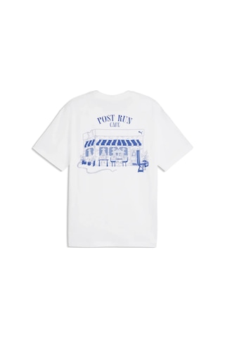 Puma Graphıc Puma Cafe Tee Beyaz Erkek T-shirt