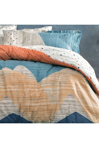 Yataş Bedding Aden Ranforce Tek Kişilik Nevresim Takımı -Lacivert (516201196)