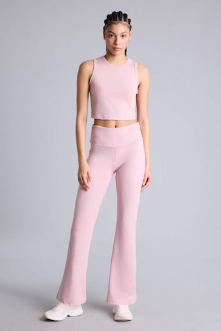 Defacto Crop Top Bisiklet Yaka Sporcu Atlet E7723ax26spbr502 Bordo-br502