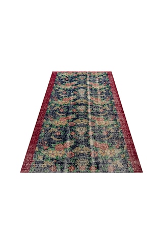 Eskitme Osmanlı El Dokuma Halısı 115 X 211 Cm 9063