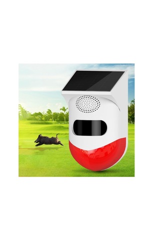 Kumandalı Güneş Enerjili Açık Alan,bahçe,tarla,ahır,depo Alarmı