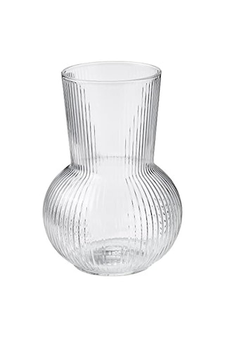 Padrag Cam Vazo - 17 Cm Siyah