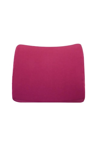 Viscofoam Ortopedik Bel Yastığı Ofis Sandalye Araç Koltuk Bel Destek Yastığı Visco Bel Yastığı Mürdüm