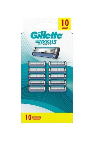 Gillette Mach3 Start Yedek Tıraş Bıçağı 10 Adet