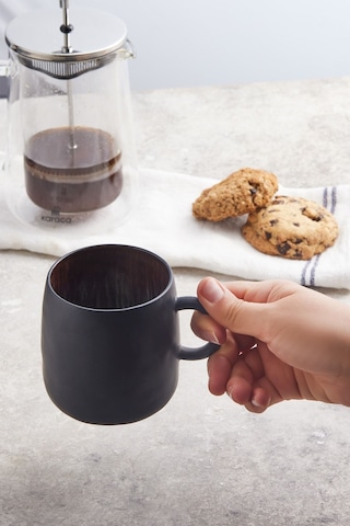 Karaca Black Galactic Mug 400 ml