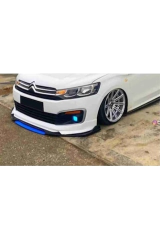 Dkelektronik Peugeot 301 / C Eleysee Lip 4 Parça Kırmızı / Tampon Eki