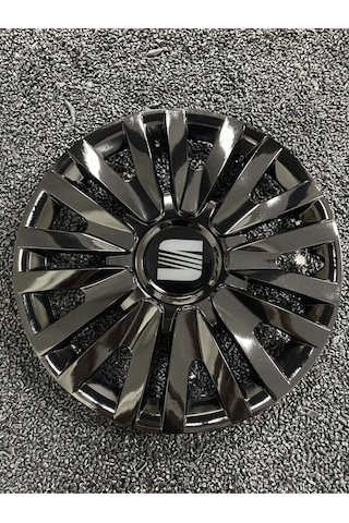 Seat 14" Inç Inç Kırılmaz Jant Kapağı 4 Adet Siyah 4911syhseat