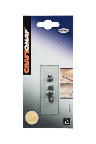 Craftomat Dübel Seti Çapı: 6 Mm 4 Adet