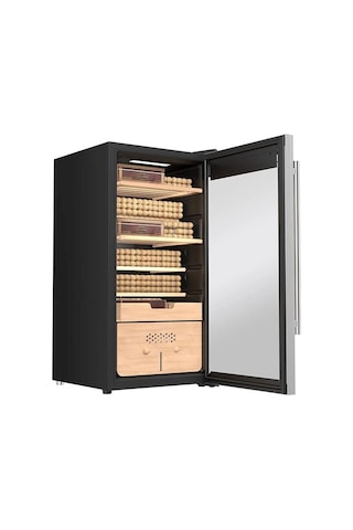 Berfmann Bfc486-sg Cedro Humidor 486 Puro Kapasiteli Elektronik Puro Dolabı