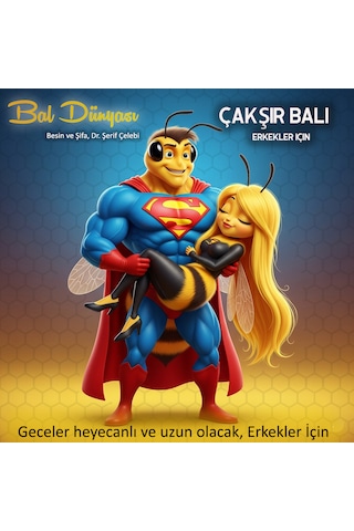Çakşır Balı Sadece Erkekler İçin 450 Gr