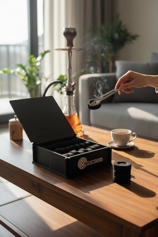 Premium Hızlı Yanan 24'lü Tablet Kömür - Nargile Ve Buhur İçin Özel Seri