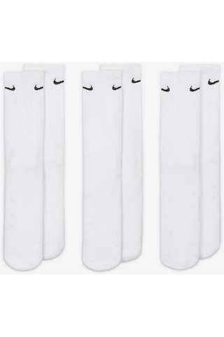 Nike Nıke Unısex 3'lü Çorap Sx7664-100 Beyaz