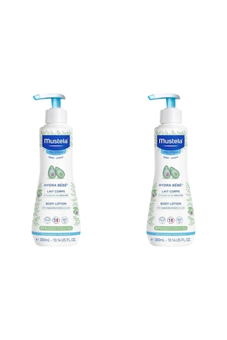 Mustela Hydra Bebe Vücut Losyonu 2 x 300 ML Mustela Hydra Bebe Vücut Losyonu 2 x 300 ML
