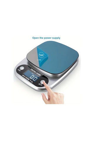 Honeybeeshop Hotu Hassas Dijital Mutfak Terazisi 0.1 G 5 Kg Dört Ölçü Birimi Pişirme Yemek Yapma İçin Temel Mutfak Aksesuarı -