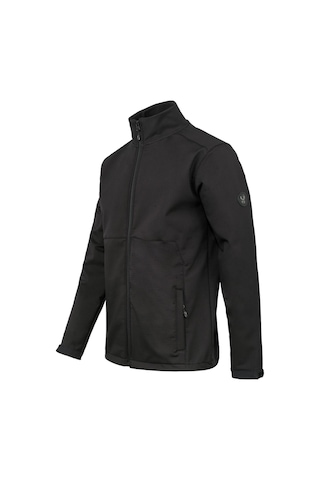 2as Samuel Erkek Softshell Kareli Ceket Siyah