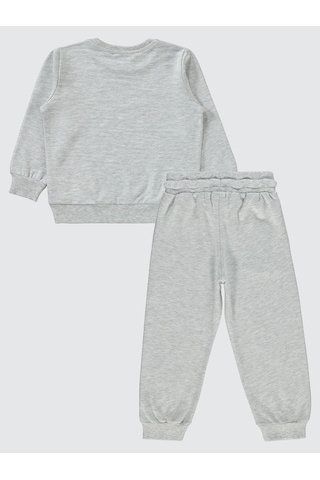 Civil Boys Civil Unisex Çocuk Eşofman Takımı 2-5 Yaş Karmelanj Karmelanj Gri
