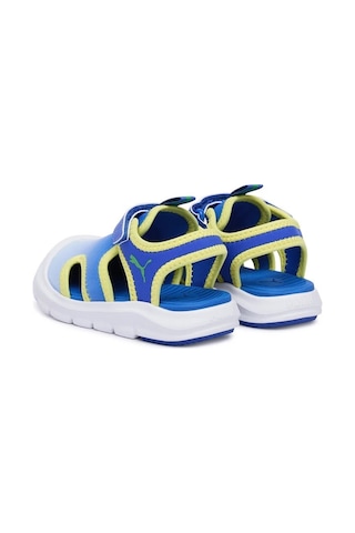 Puma Fun Racer Sandal Come On Vınf Erkek Çocuk Sandaleti Saks Saks Gri