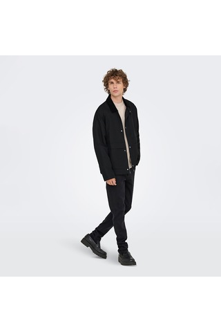 Only & Sons Kosmo Erkek Siyah Ceket 22034856-b Siyah