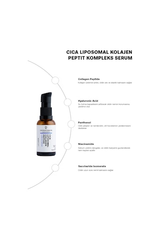 Yaşlanma Ve Kırışıklık Karşıtı Kolajen Peptit Kompleks Nemlendirici Serum 30ml